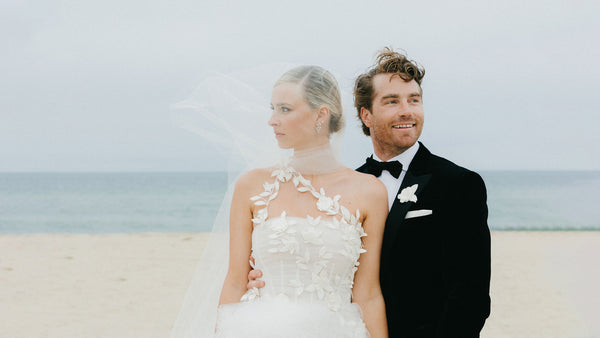 Jax & Hayden Quinn On Their Ocean-inspired Wedding Bands & Their Elevated Coastal Ceremony
