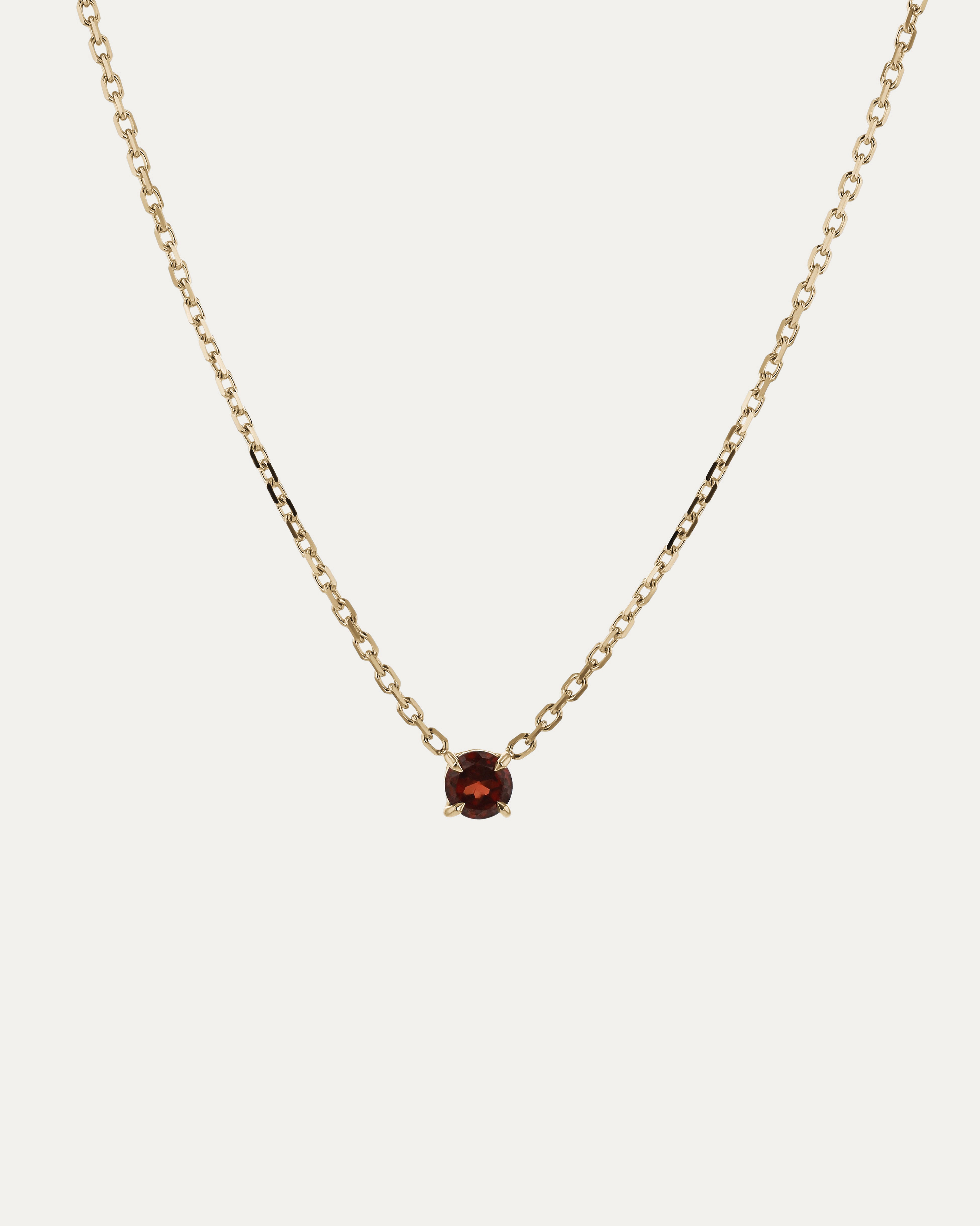 The Garnet Birthstone Necklace – SARAH SEBASTIAN1