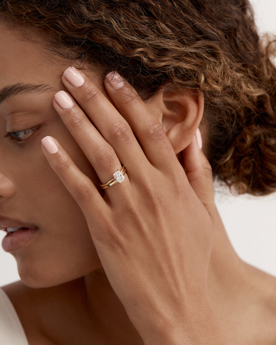 Radiant Diamond Engagement Ring SARAH SEBASTIAN