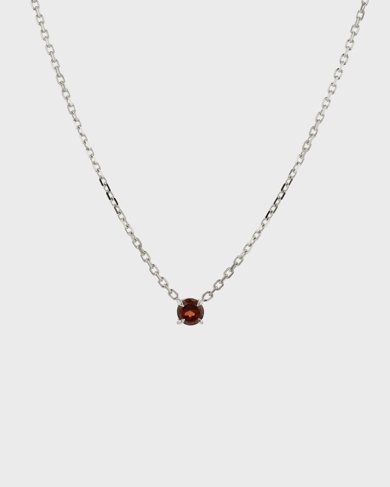 The Garnet Birthstone Necklace