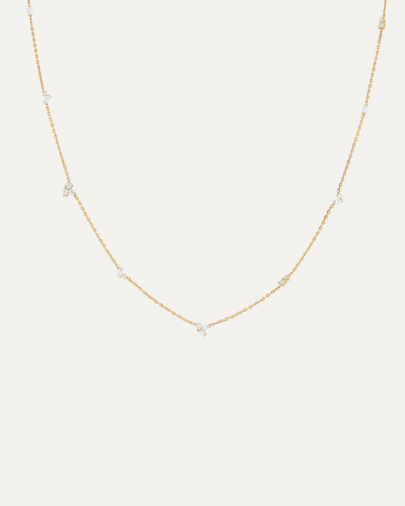 Gossamer Station Necklace