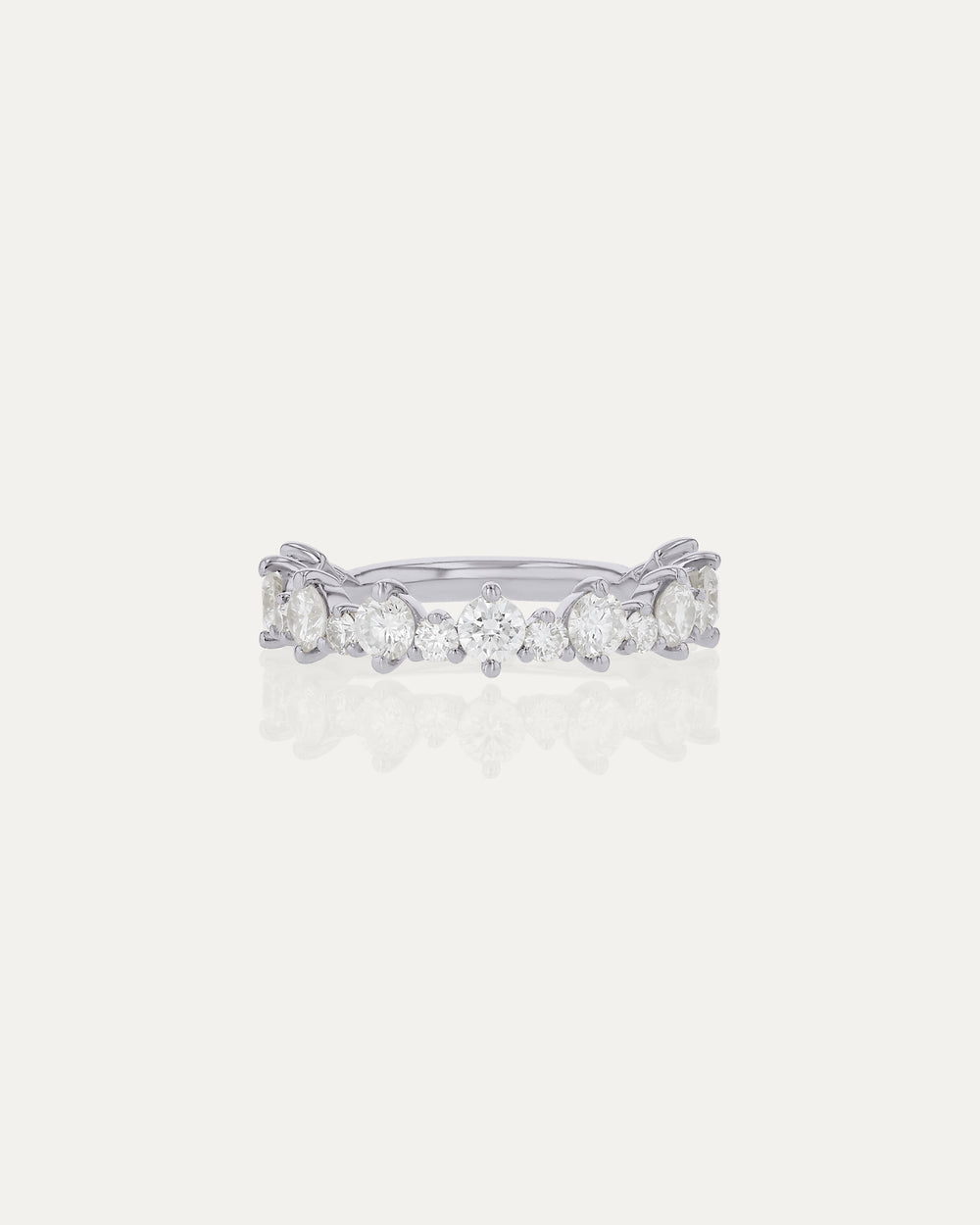 Urchin Lace Eternity Diamond Ring