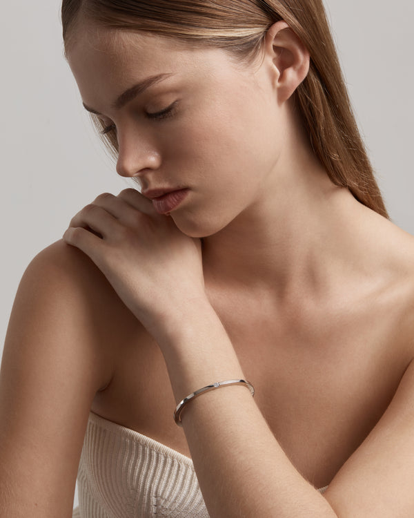 Round Suspense Bangle by Sarah & Sebastian