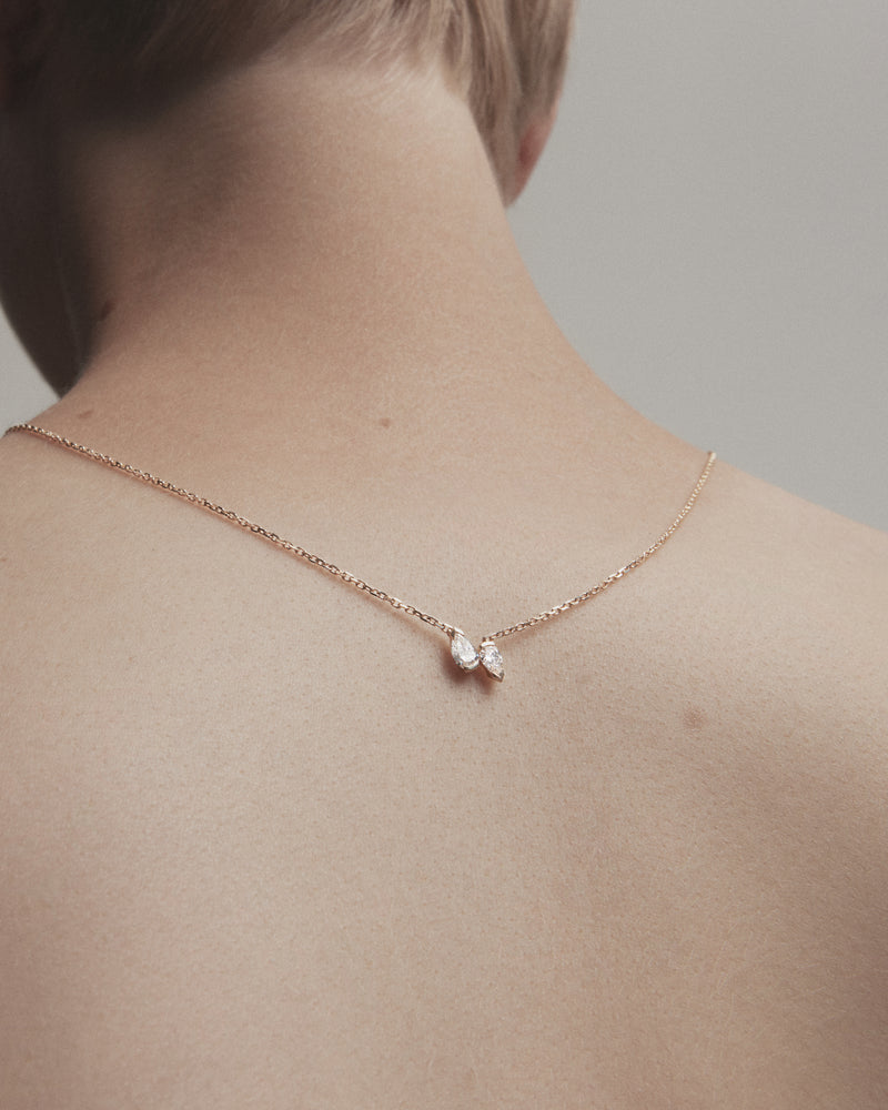 Pear Toi Et Moi Necklace