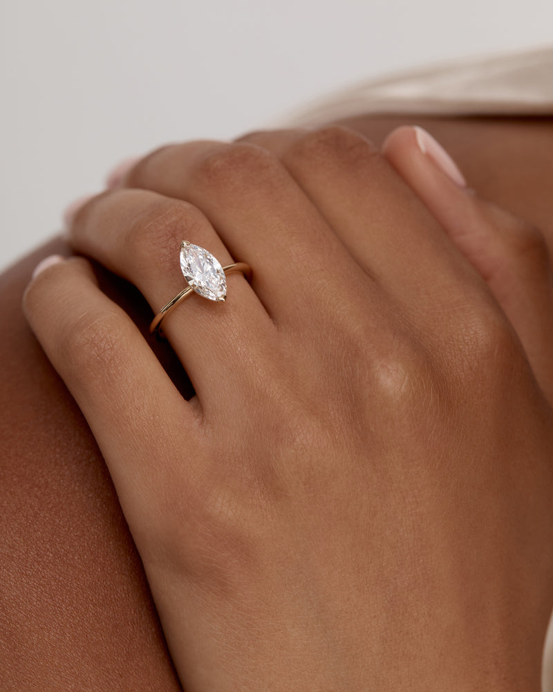 Marquise Engagement Ring by Sarah & Sebastian