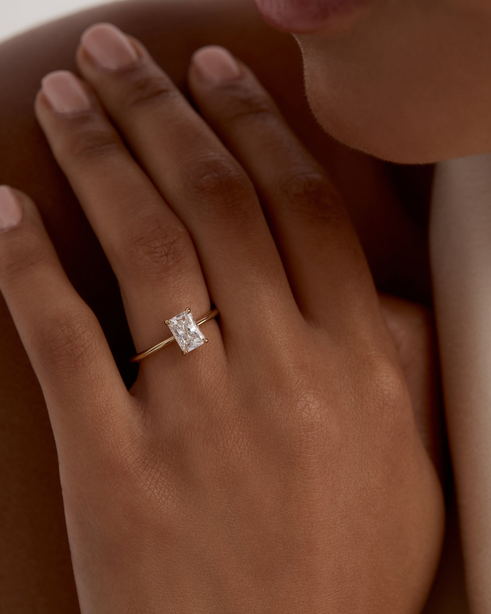 Radiant Diamond Engagement Ring SARAH SEBASTIAN