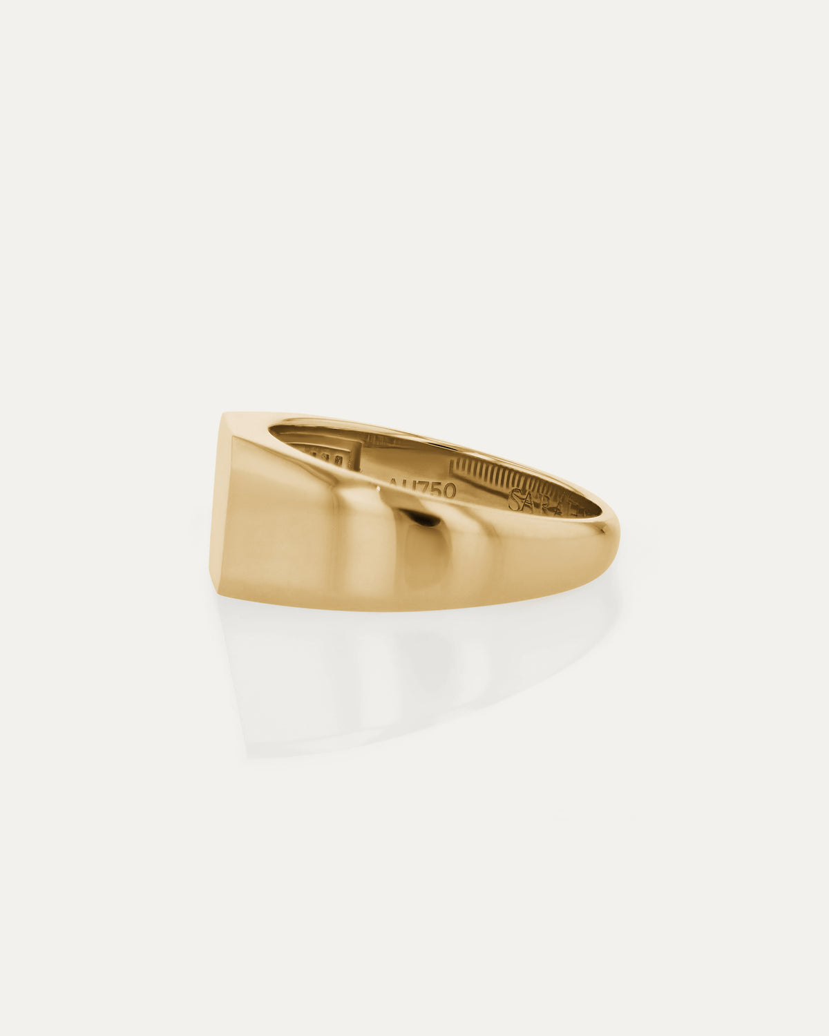 Chase Signet Ring | Yellow Gold | Sarah & Sebastian – SARAH & SEBASTIAN