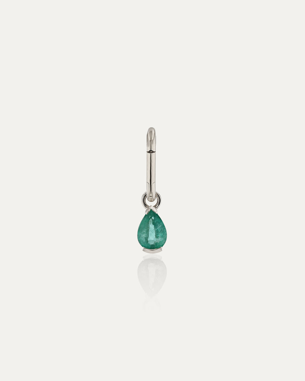 Green Emerald Pear Carabiner