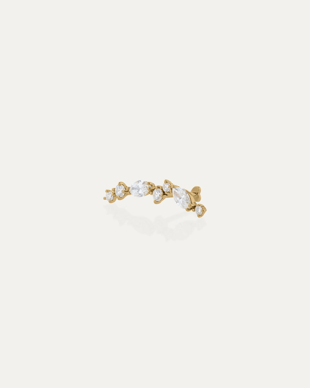 Gossamer Ear Climber Cartilage Earring