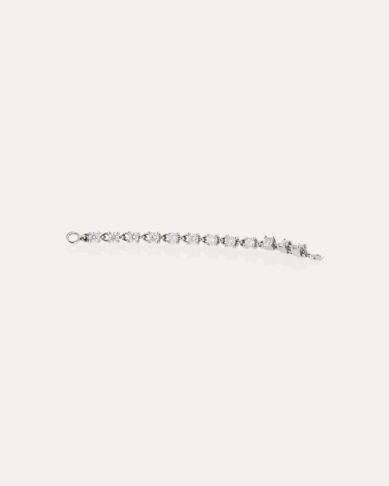 Diamond Chain Connector Platinum | SARAH & SEBASTIAN