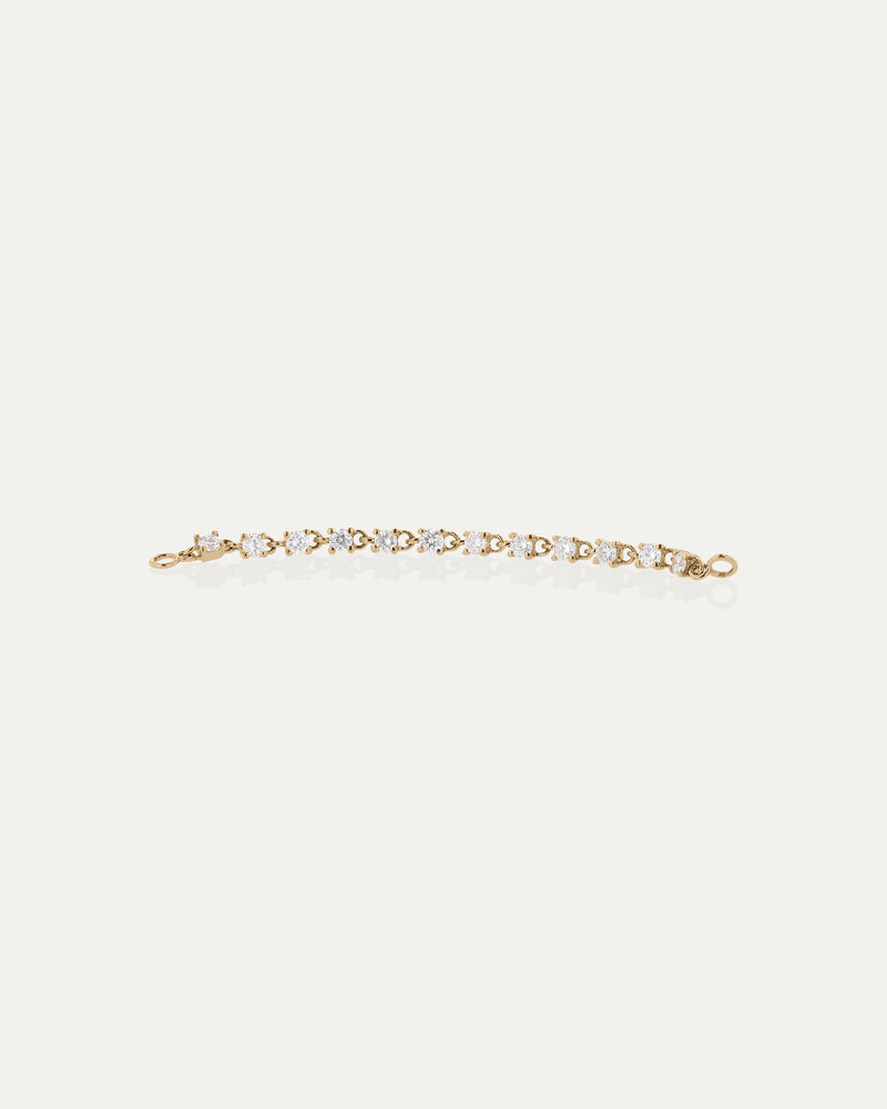 Diamond Chain Connector Yellow Gold | SARAH & SEBASTIAN