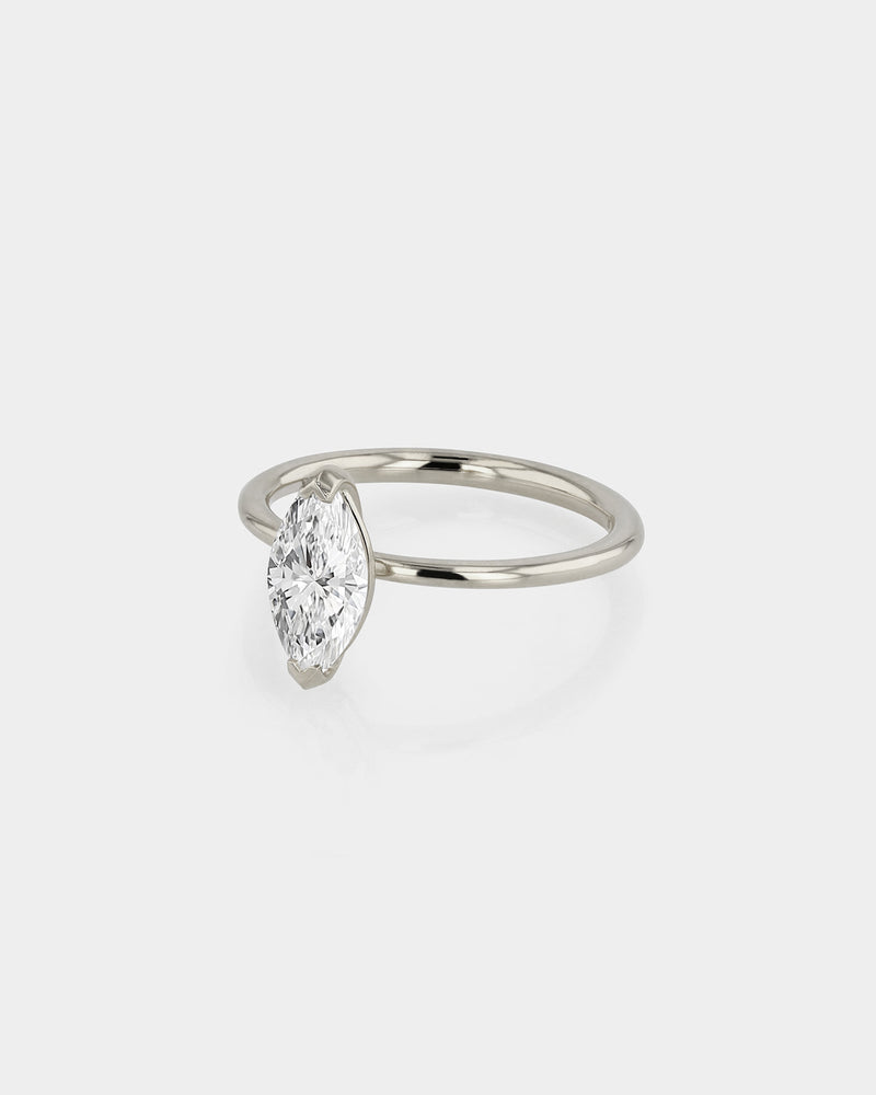 Marquise 0.7ct Engagement Ring