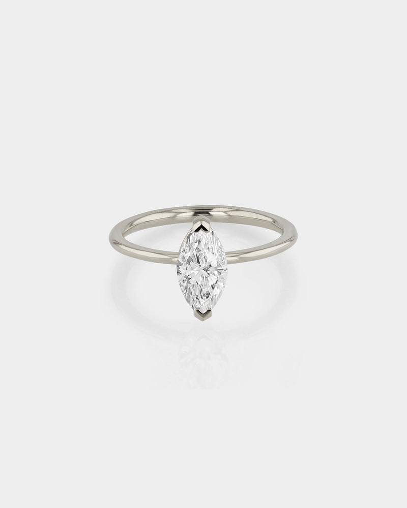 Marquise 0.7ct Engagement Ring