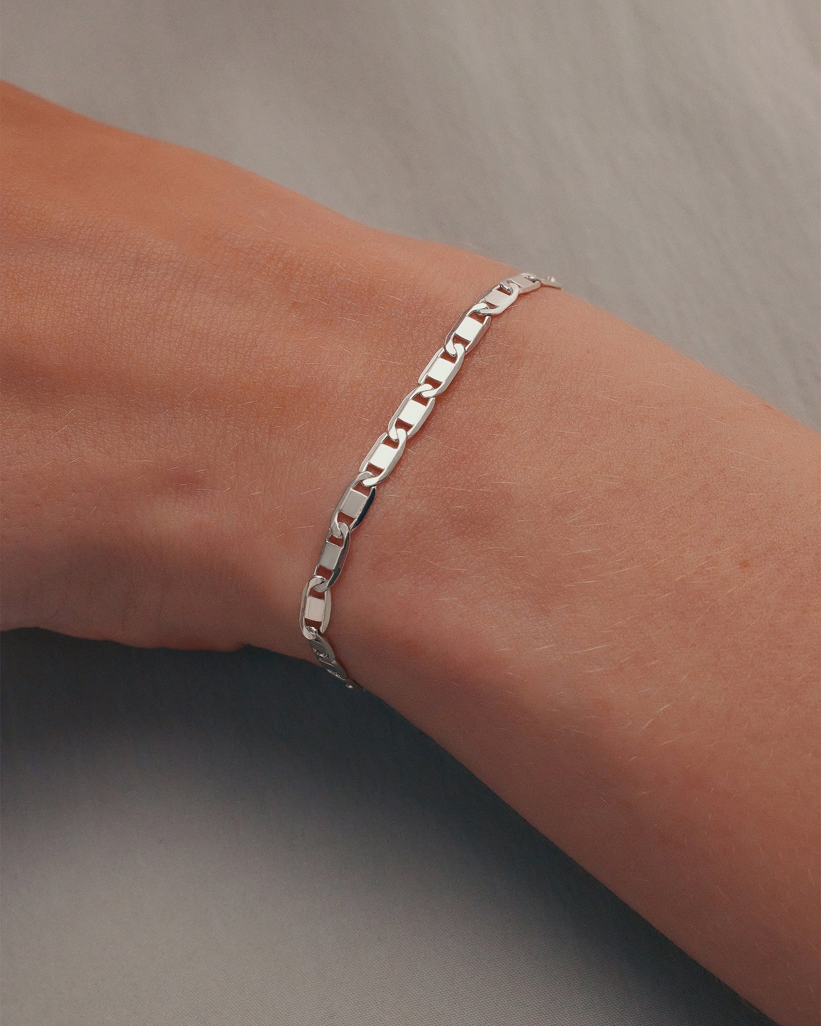 Bold Valentine Bracelet | Silver | Sarah & Sebastian – SARAH