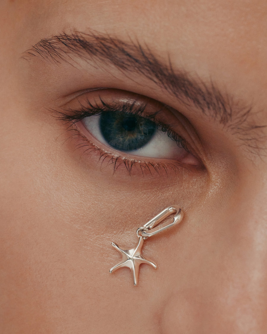 Xanthe Zodiac Libra Carabiner Silver | SARAH & SEBASTIAN