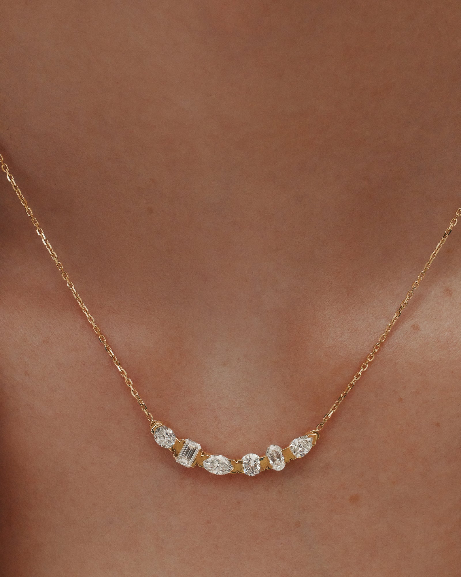 Divers Necklace | 18 Karat Gold Natural Diamond | SARAH & SEBASTIAN