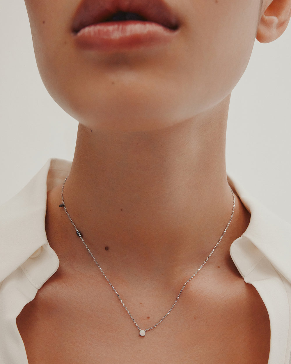 The Opal Birthstone Necklace by Sarah & Sebastian