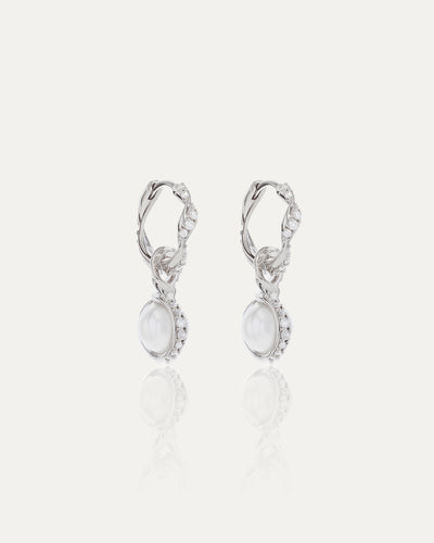 Overtone Diamond Hoops
