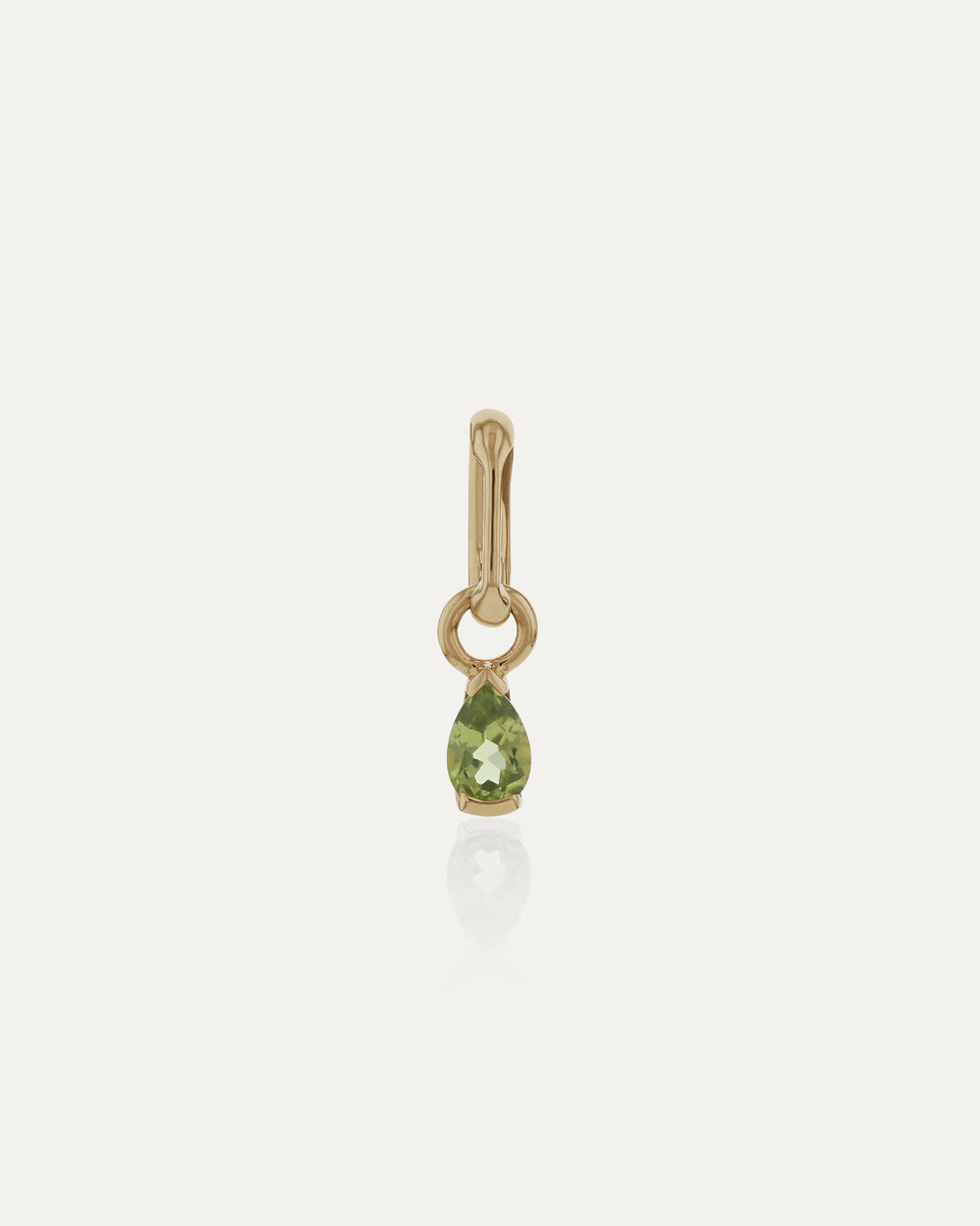 Petite Peridot Carabiner Charm