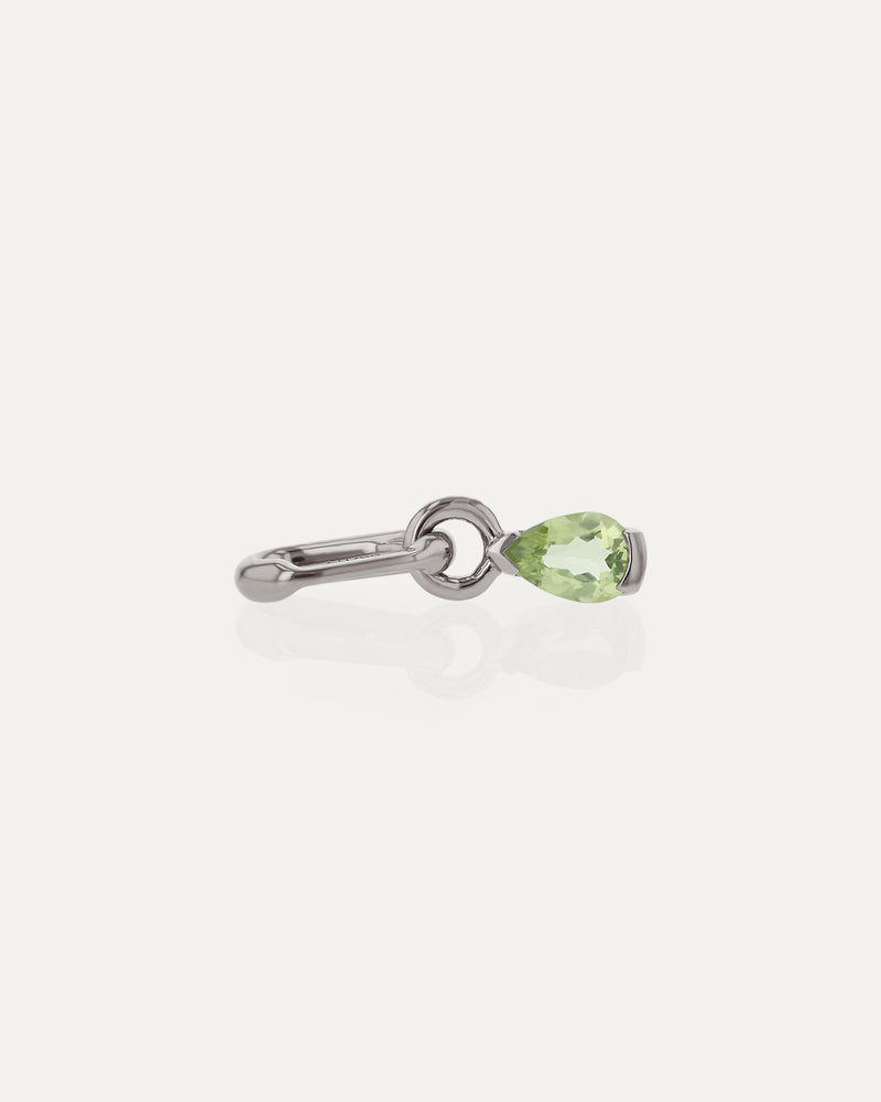 Petite Peridot Carabiner Charm