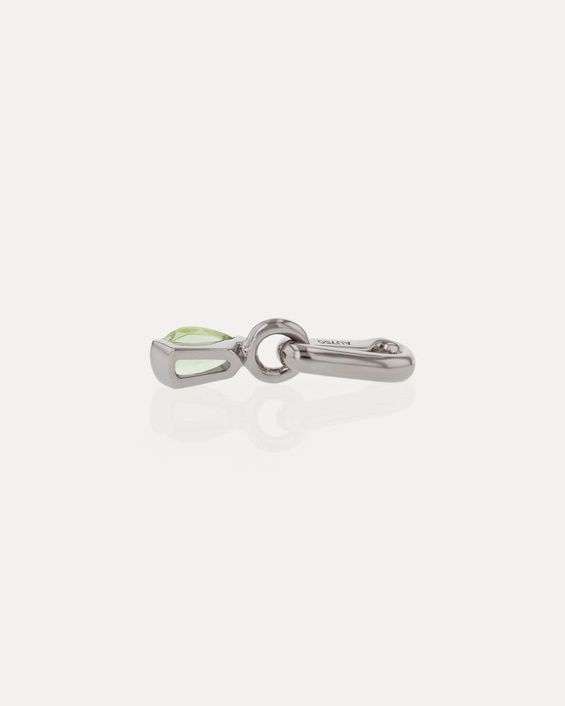 Petite Peridot Carabiner Charm