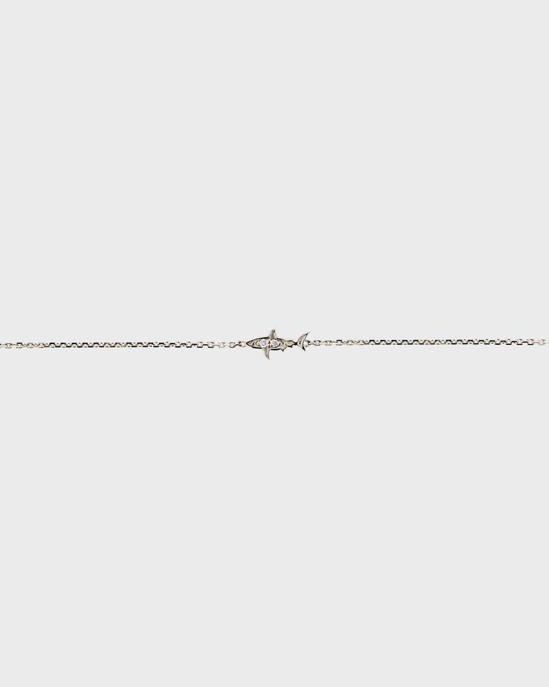 Shark Diamond Soldered Bracelet