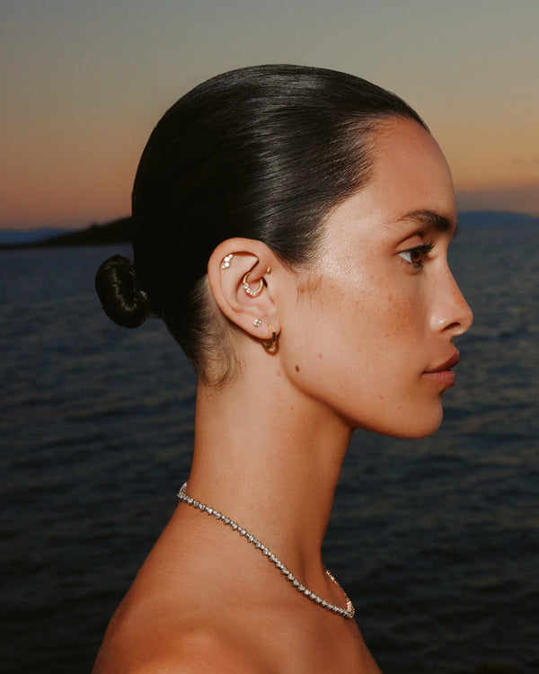 Urchin Lace Tennis Necklace