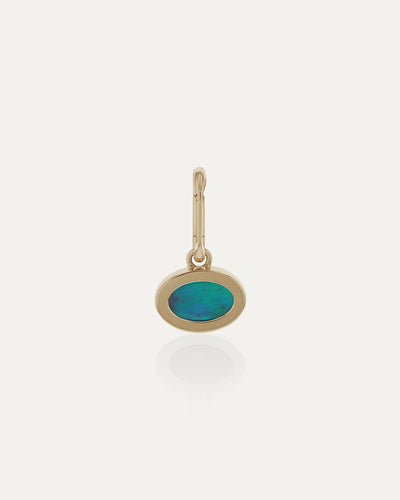 Sur mesure | Mousqueton Lightning Ridge Opal V