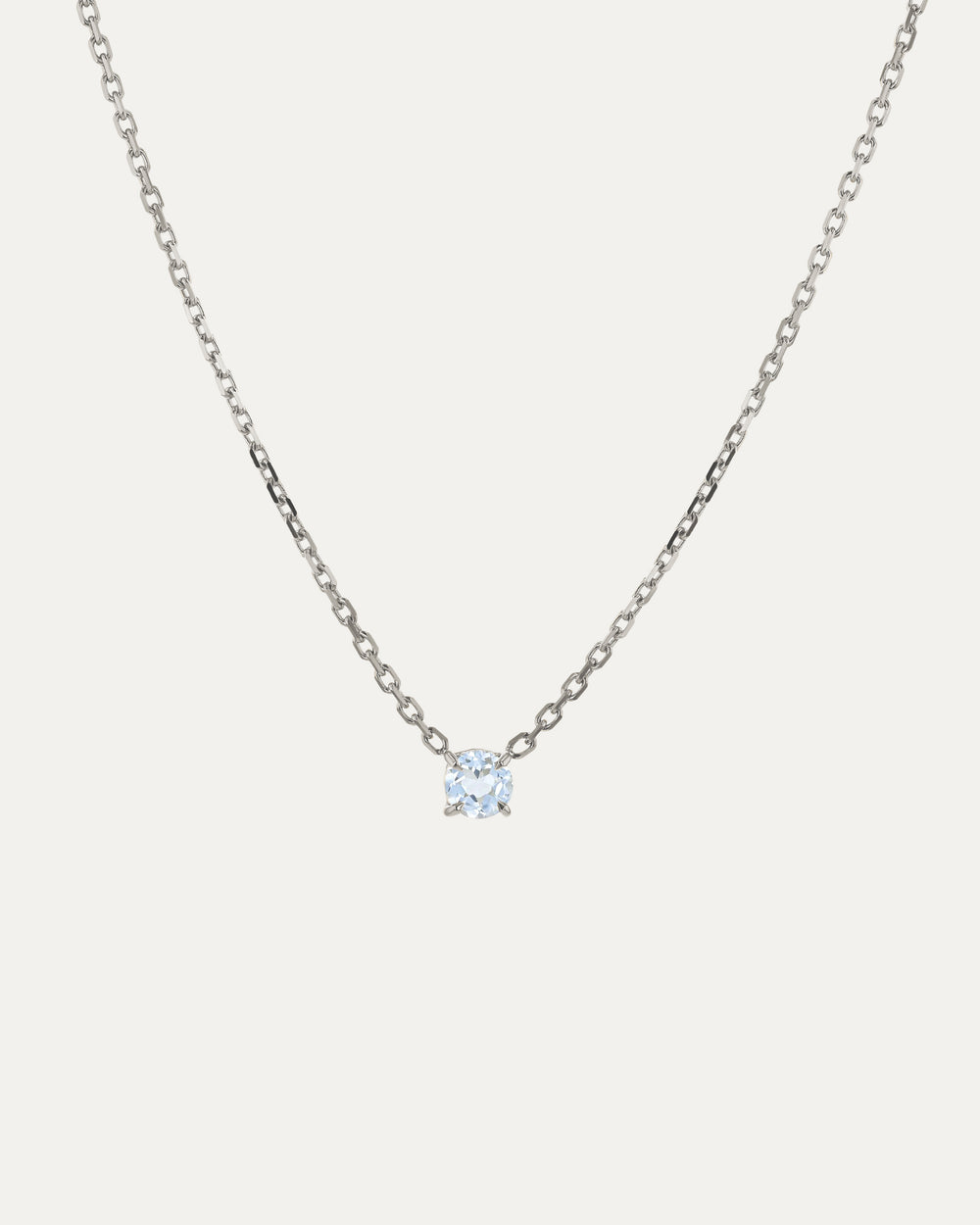 The Aquamarine Birthstone Necklace