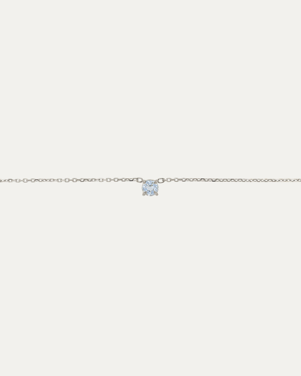 The Aquamarine Birthstone Bracelet by Sarah & Sebastian