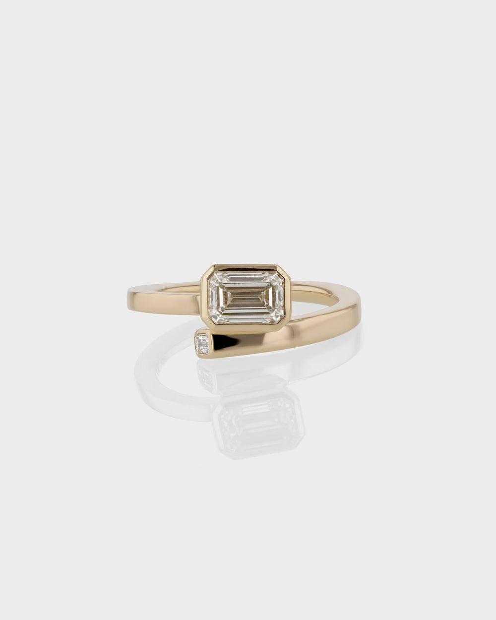 Aria Emerald Engagement Ring by Sarah & Sebastian