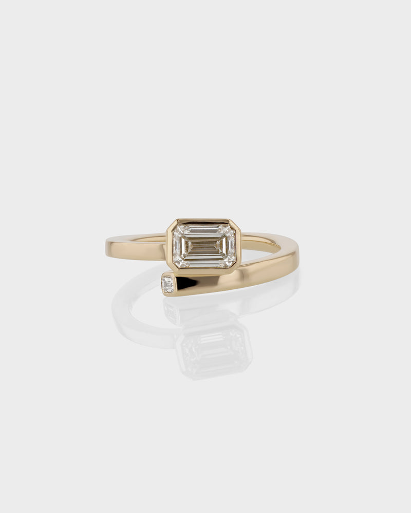 Aria Emerald Engagement Ring by Sarah & Sebastian