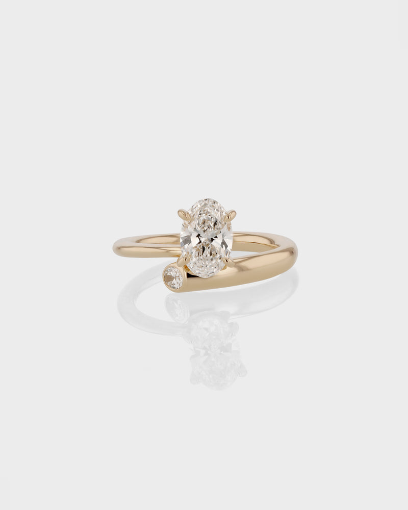 Aria Oval Engagement Ring by Sarah & Sebastian