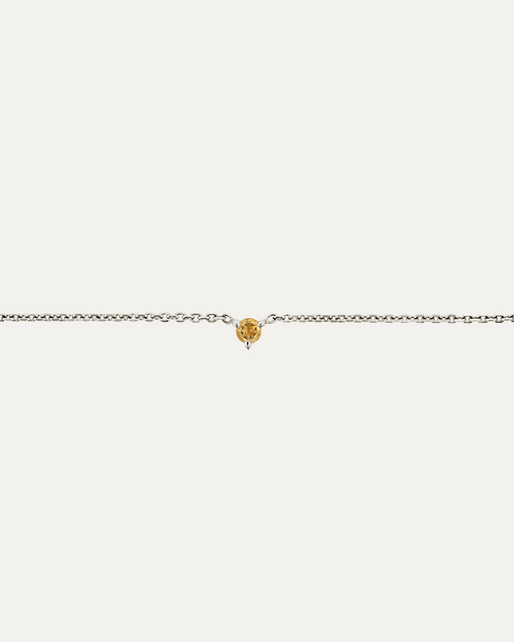 The Petite Citrine Birthstone Bracelet