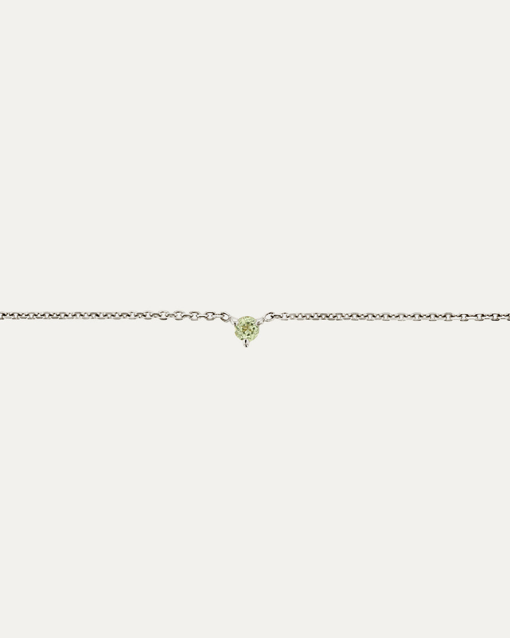 The Petite Peridot Birthstone Bracelet
