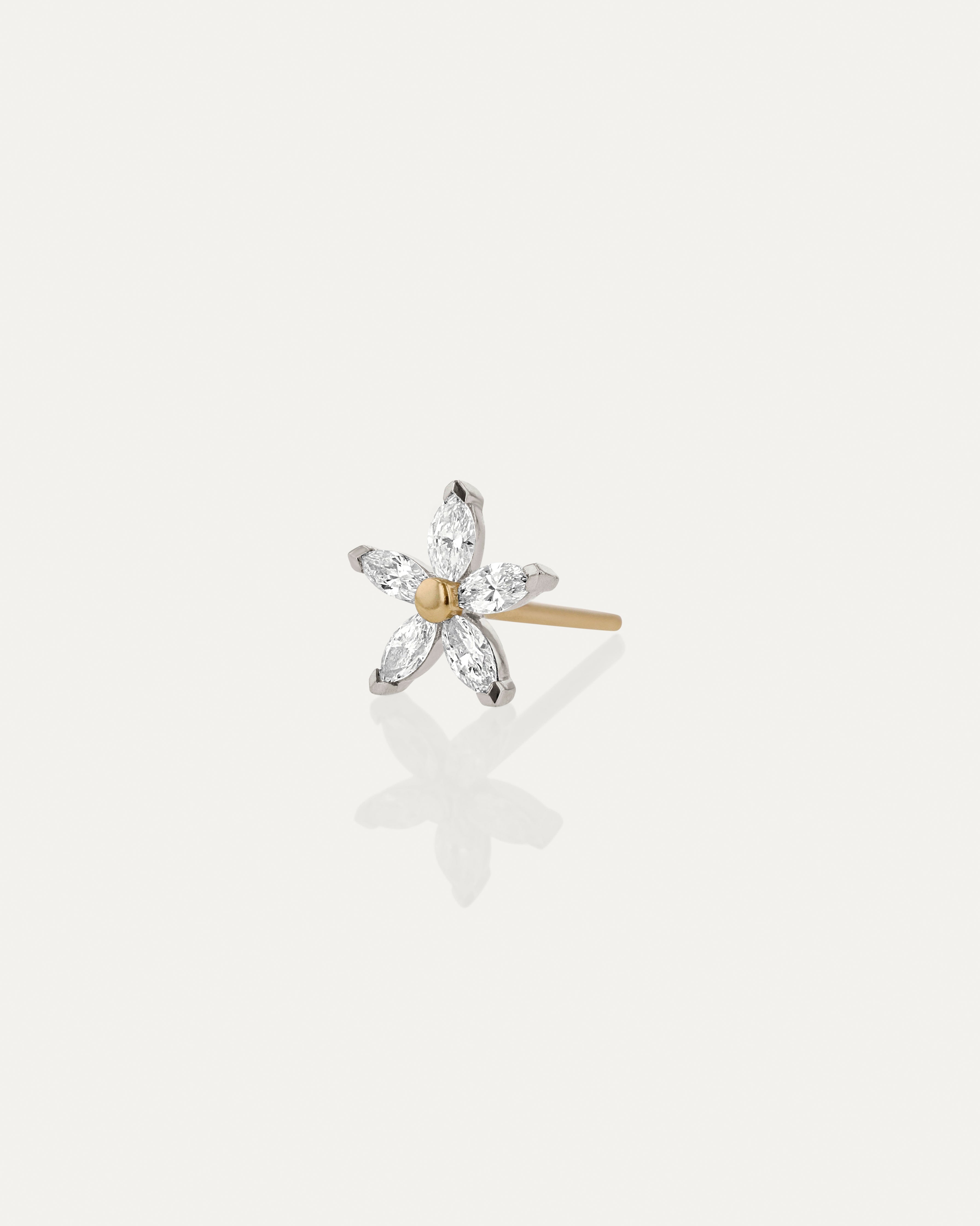Daisy Earring | Yellow Gold | Sarah & Sebastian – SARAH & SEBASTIAN