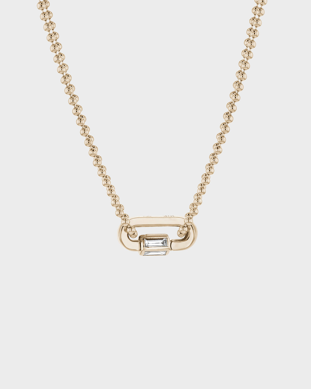 Diamond Lock Necklace by Sarah & Sebastian