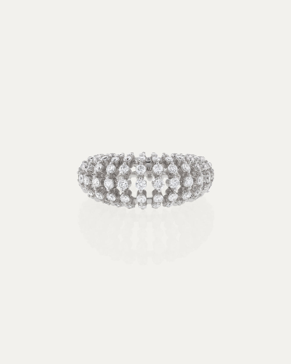 Diamond Medusa Ring by Sarah & Sebastian