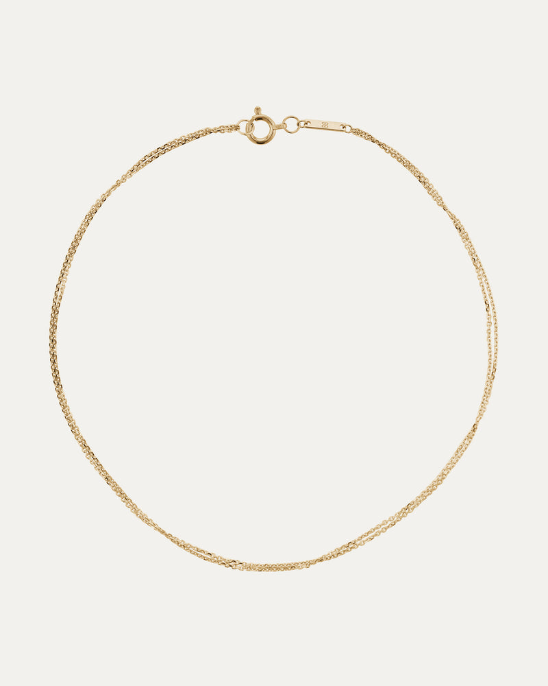 Double Chain Anklet