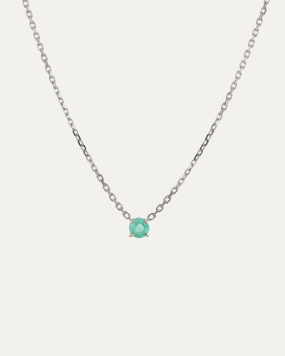 The Emerald Birthstone Necklace by Sarah & Sebastian