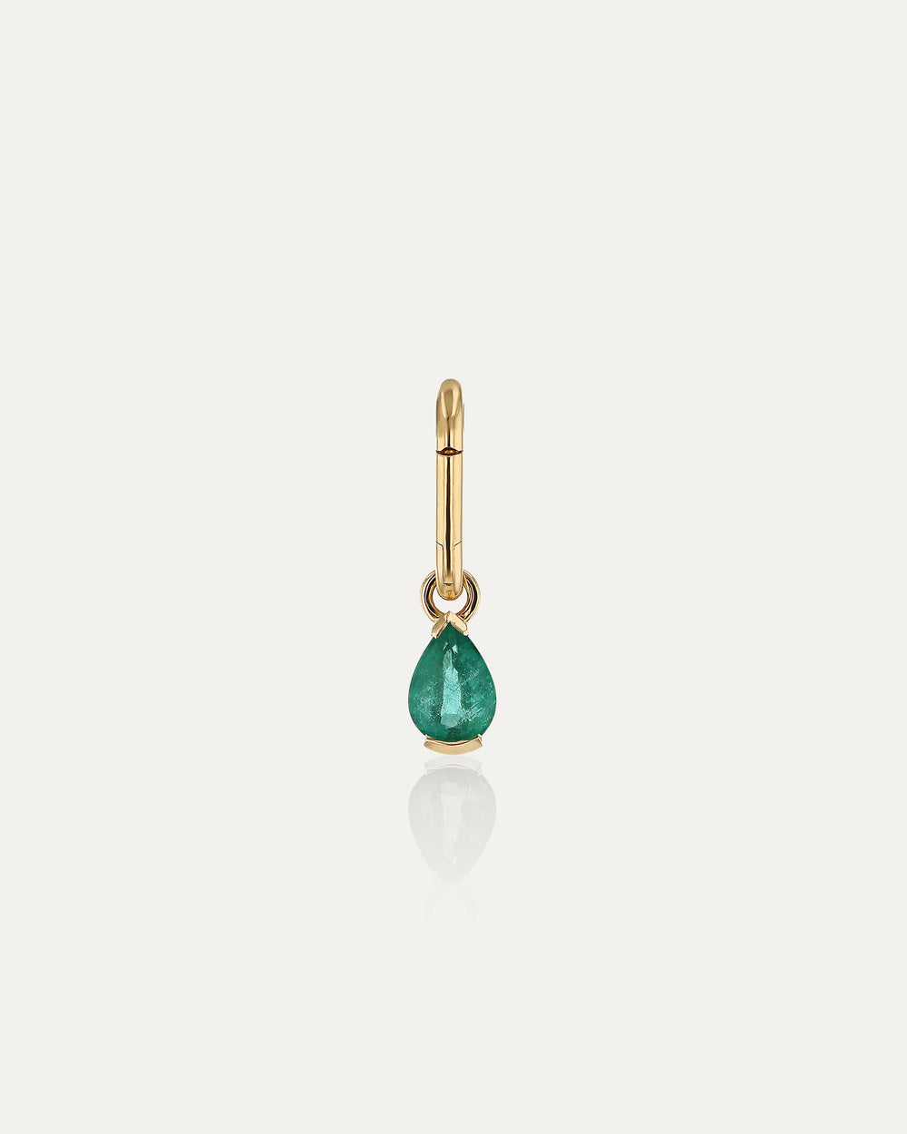 Green Emerald Pear Carabiner