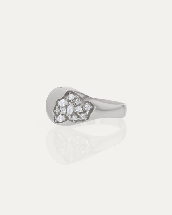 Gossamer Signet Ring by Sarah & Sebastian