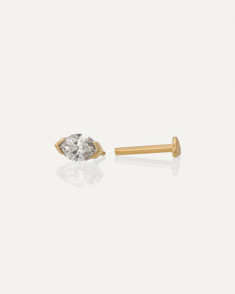 Marquise Suspense Cartilage Earring