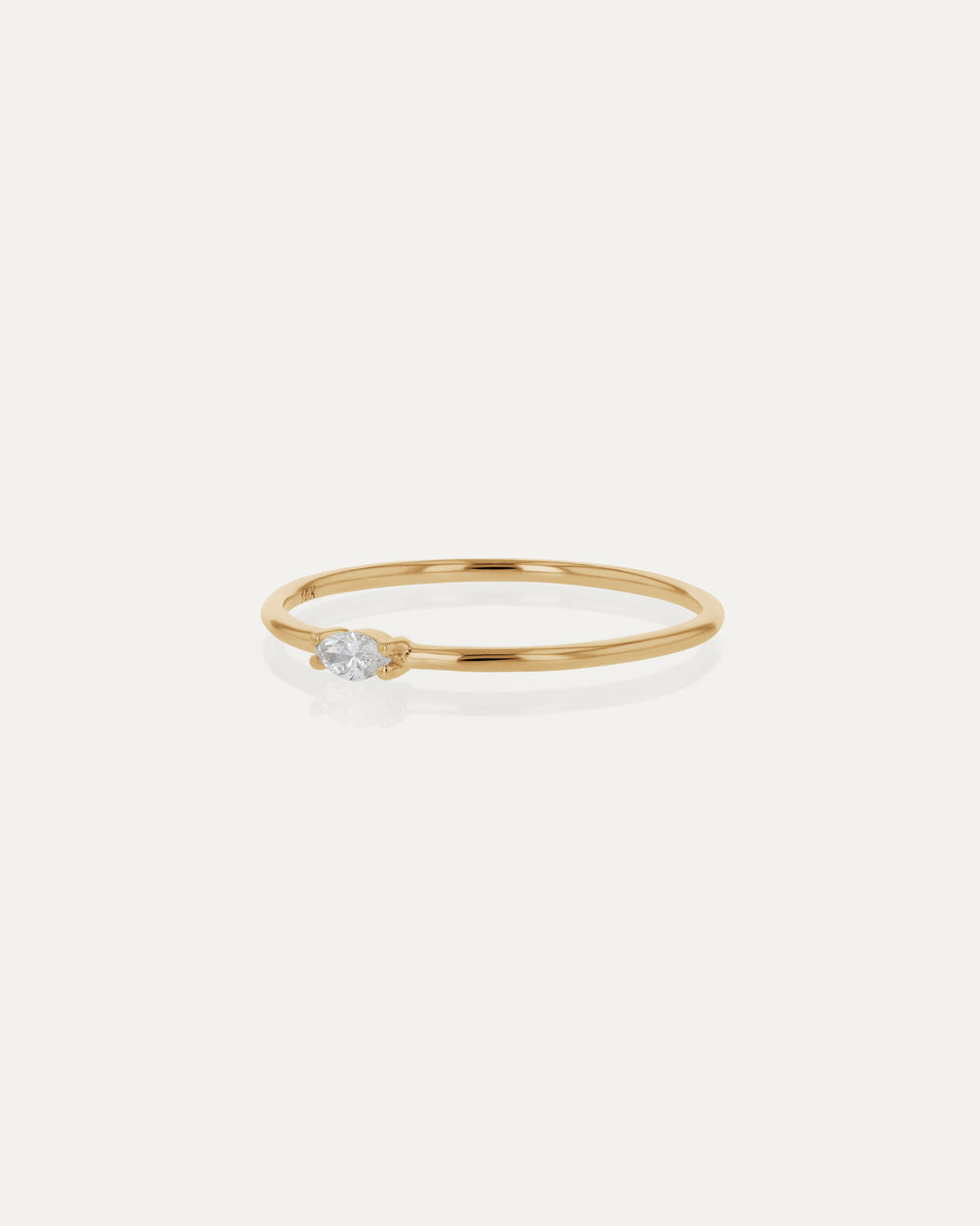 Diamond Marquise Ring by Sarah & Sebastian