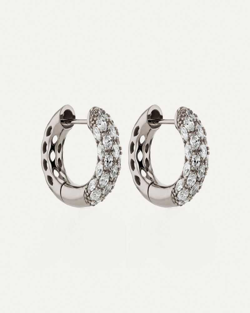 Marquise Tube Hoops