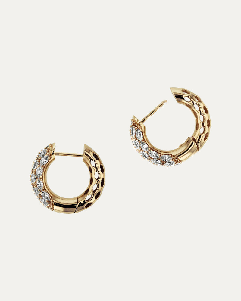 Marquise Tube Hoops