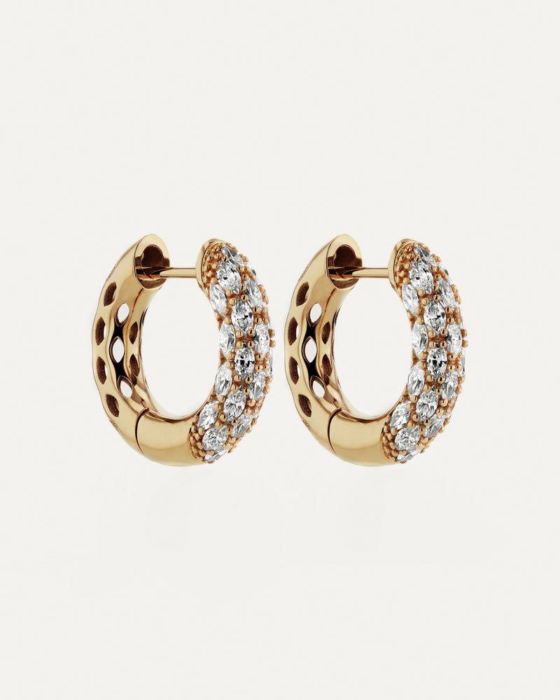 Marquise Tube Hoops