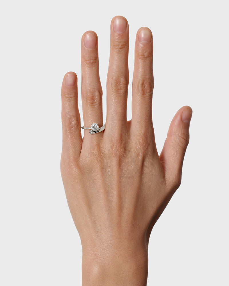Aria Round Engagement Ring by Sarah & Sebastian