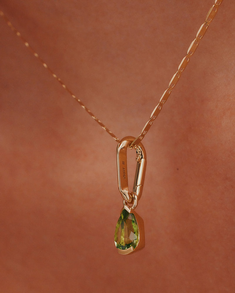 Peridot Carabiner Charm