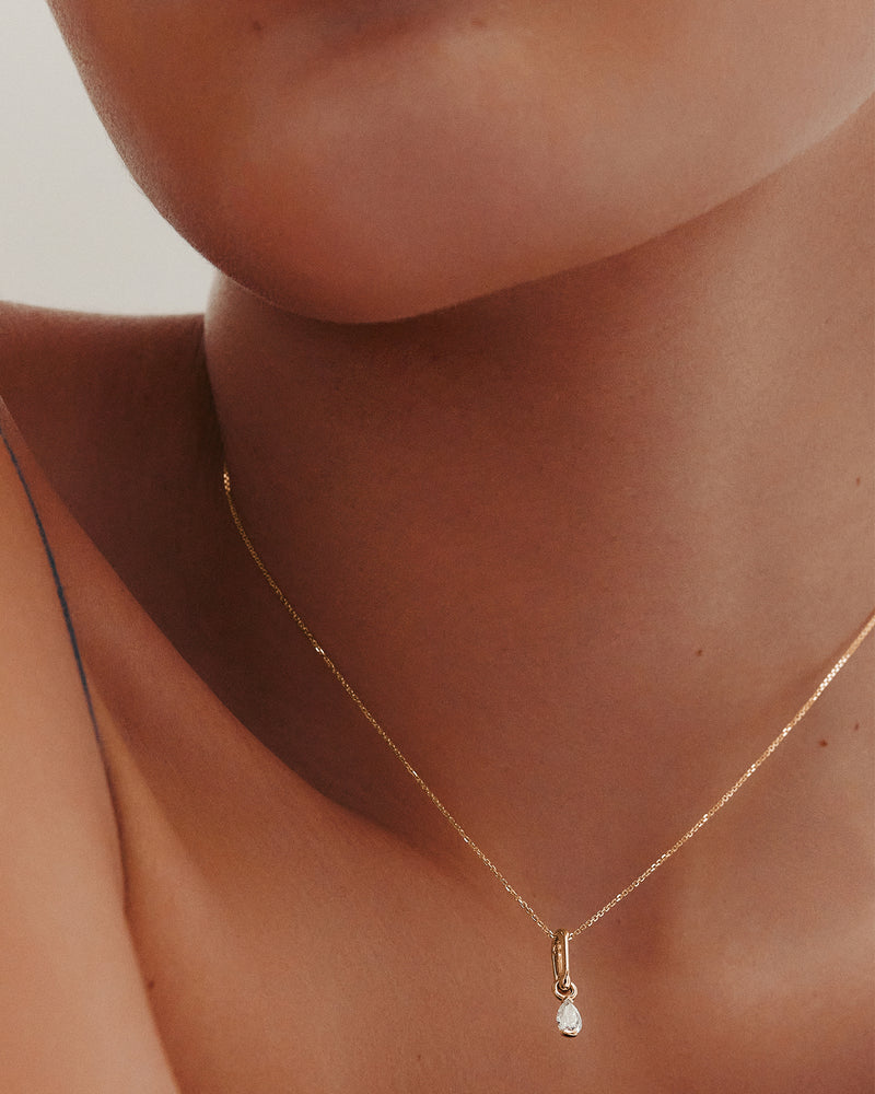 Petite Diamond Carabiner Charm